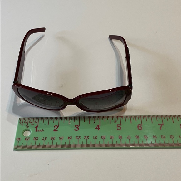 Burberry Burgundy Sunglasses with Stud Accents main image 10